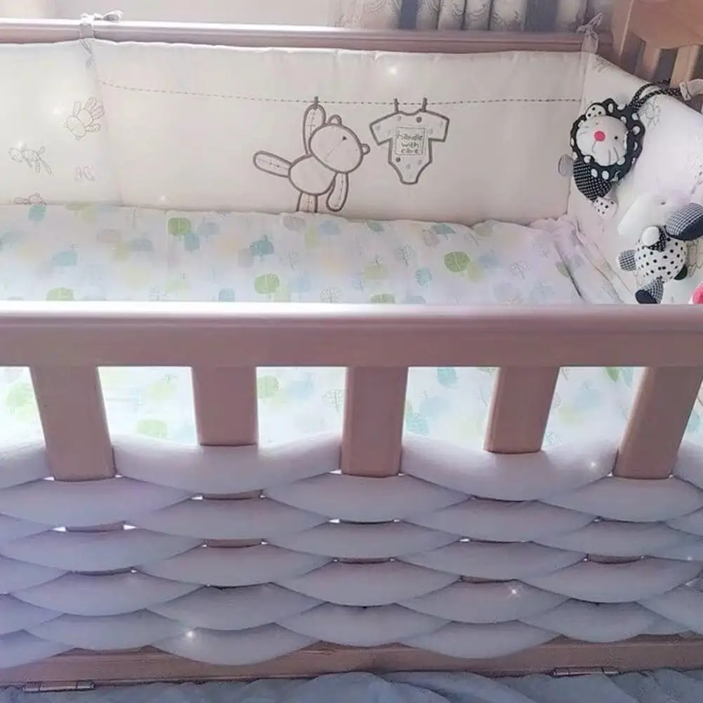 8 м Детские подушки детские манежки для новорожденных кроватки мягкие бортики для кровати ограждение для младенца Детская кровать манежки для детской комнаты украшения игрушки