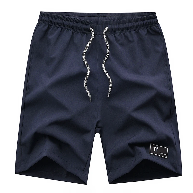blue Мужские Компрессионные шорты 4XL мужские шорты летние шорты Homme полиэфирные Лоскутные Короткие штаны шорты с высокой талией эластичная талия Новинка - Цвет: blue