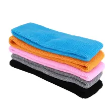 Повязка на голову для занятий йогой, тюрбан для бега, головной убор, повязка на голову, модные красивые украшения для волос из полиэфирного волокна