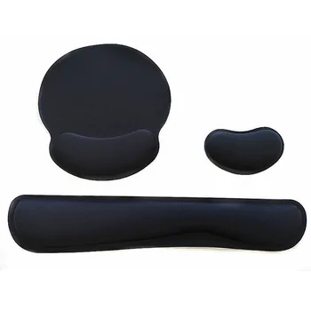 

Mouse Pad with Wrist Rest Pad Memory Foam Superfine Fibre Ergonomic Mousepad for Computer Laptop Notebook Keyboard Mouse Mat