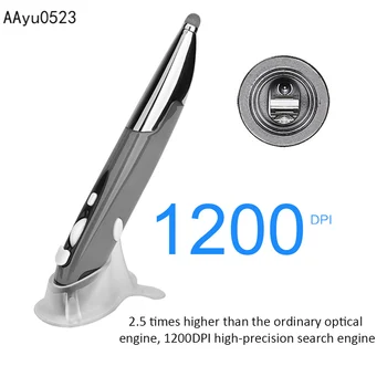 

Ergonomic Wireless Mouse Pen with Stylus Function Handwriting 2.4Ghz Wireless Optical Touch-pen Mouse 800/1200/1600DPI