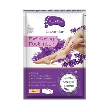 

Aliver 1Pcs Baby Foot Peel Mask ,Exfoliating Peel Off Calluses Dead Skin Callus Remover,Baby Soft Smooth Press Feet