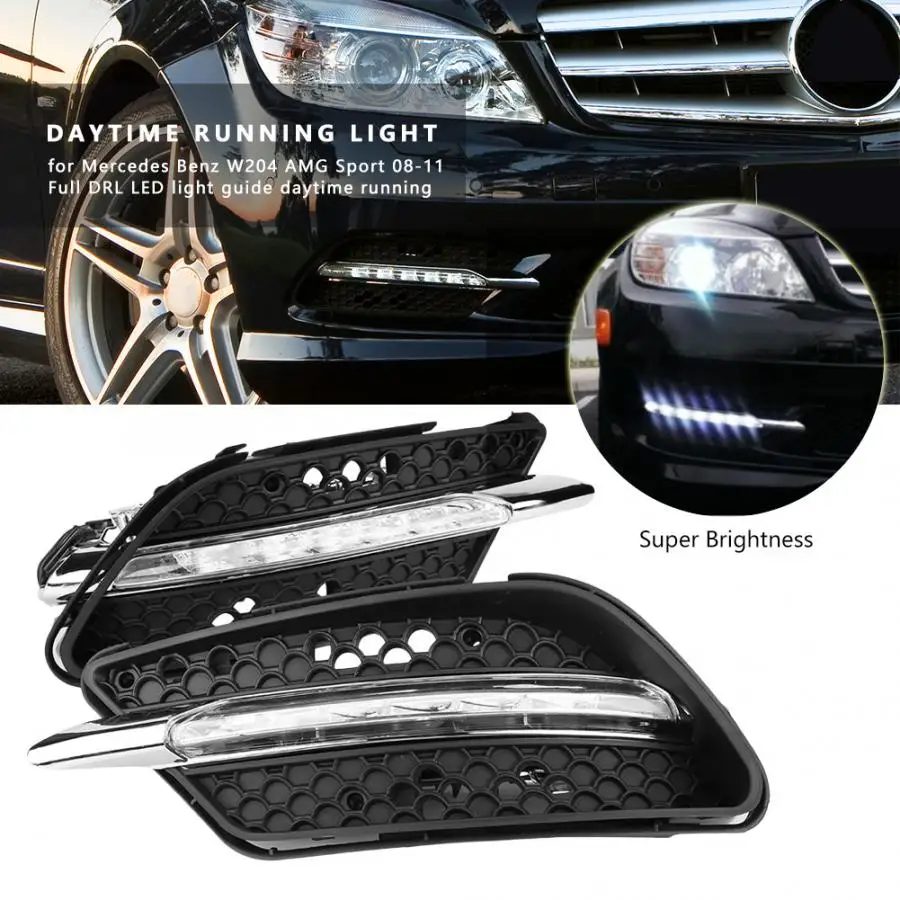 1 пара автомобильный дневной ходовой светильник DRL светодиодный s