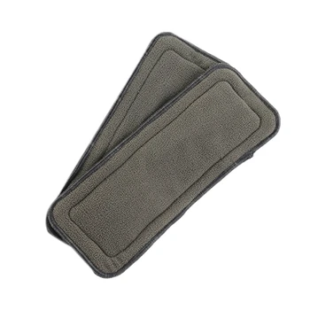 

2 Pcs Reusable Washable Diapers Inserts Flannel Inserts Boosters Liners for Baby Diapers Cover Nappies Insert