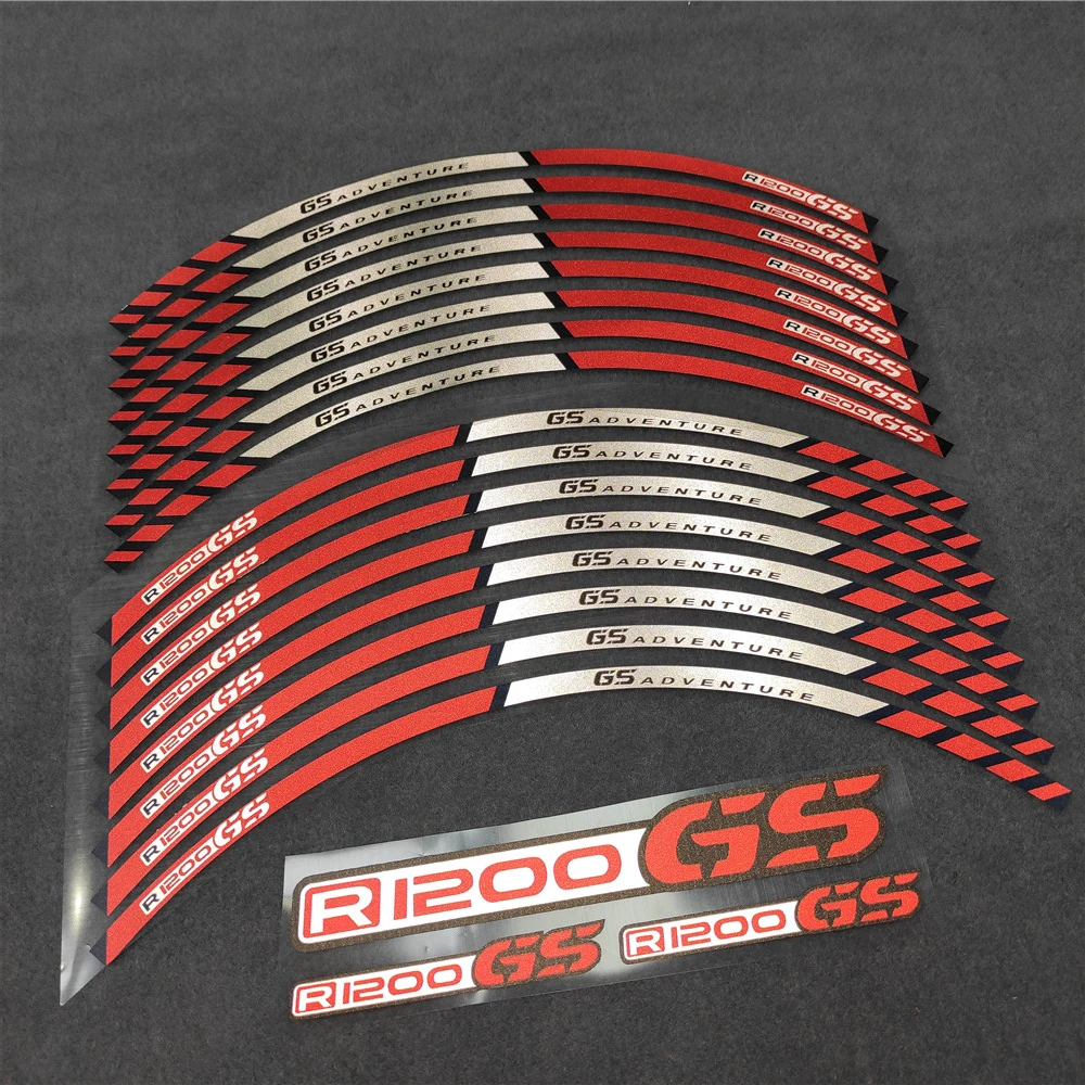 Для BMW R1200GS R1200 GS R 1200 Защитная Наклейка для гонок колесные наклейки 17 дюймовый обод