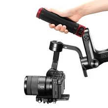 Câmera handheld cardan estabilizador liberação rápida lidar com aperto para weebill lab/s handgrip 1/4 Polegada 3/8 Polegada buraco de montagem sapata fria