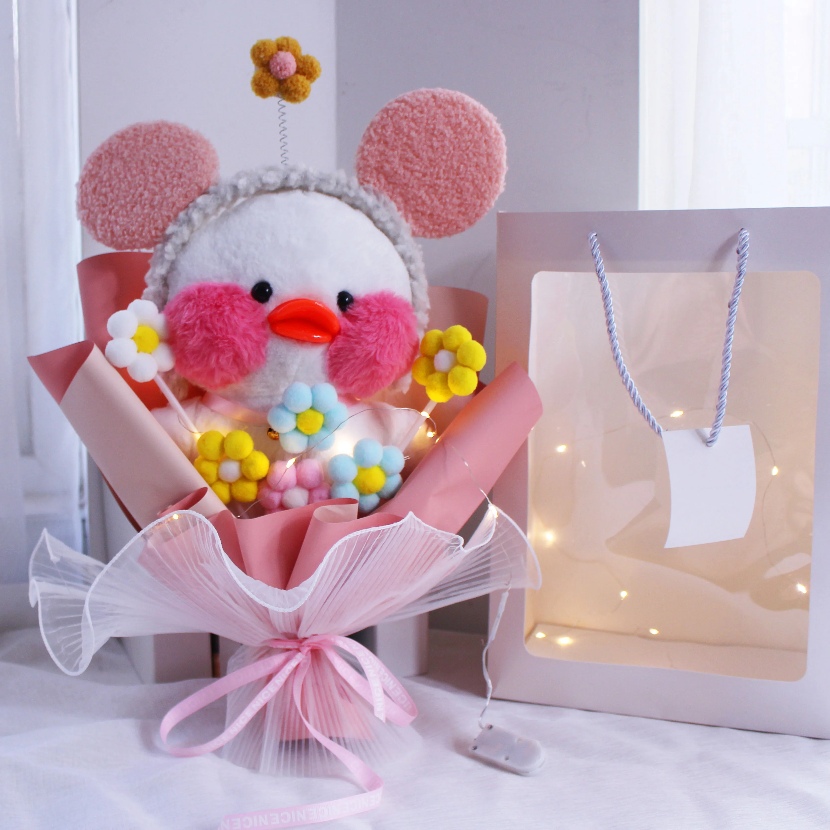 Cute Plush Animal Bouquet Plush Toys Bouquets Bouquet Toy Flower