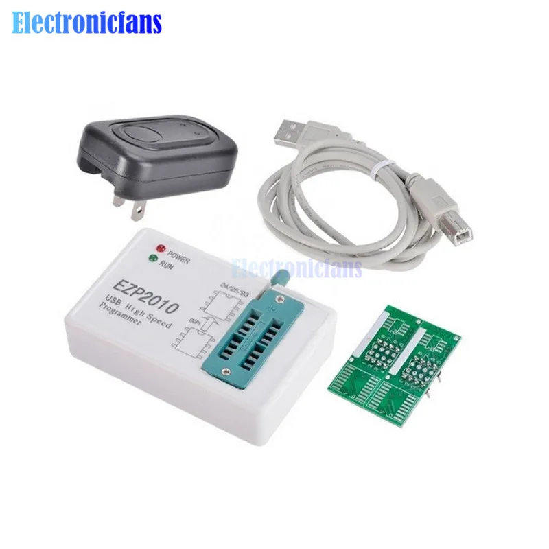 

EZP2010 high-speed USB SPI Programme + IC Test Clips socke Support 24 25 93 EEPROM 25 Flash BIOS Chip USB 2.0 interface