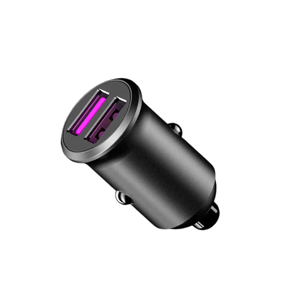 1 шт. 12-24 В Автомобильное автомобильное зарядное устройство двойной USB 3,0 порт прикуривателя внутренние части