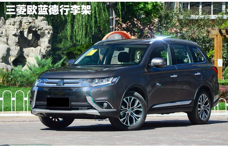 Алюминиевый сплав Багажник На Крышу для Mitsubishi Outlander 2013- балка рельсов поддержки для багажа Топ крест бар рейку коробки