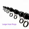 5pcs!! Large Line Hole Ring Far-casting Fishing Rod Refit Repair Top Line Guide or Side Line Guide Upto Maximum Size 23mm ► Photo 2/2