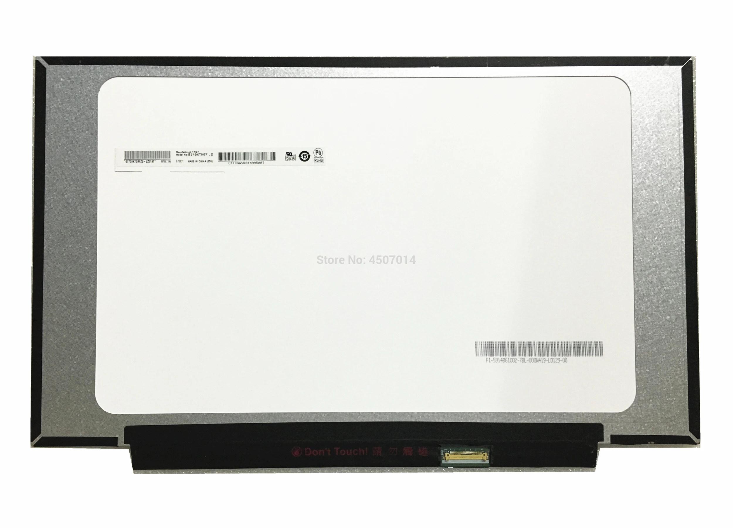 Бесплатная доставка B140XTN07.2 подходит для HP 14m 14m-cd0005dx ноутбук ЖК-экран 1366*768 EDP 30