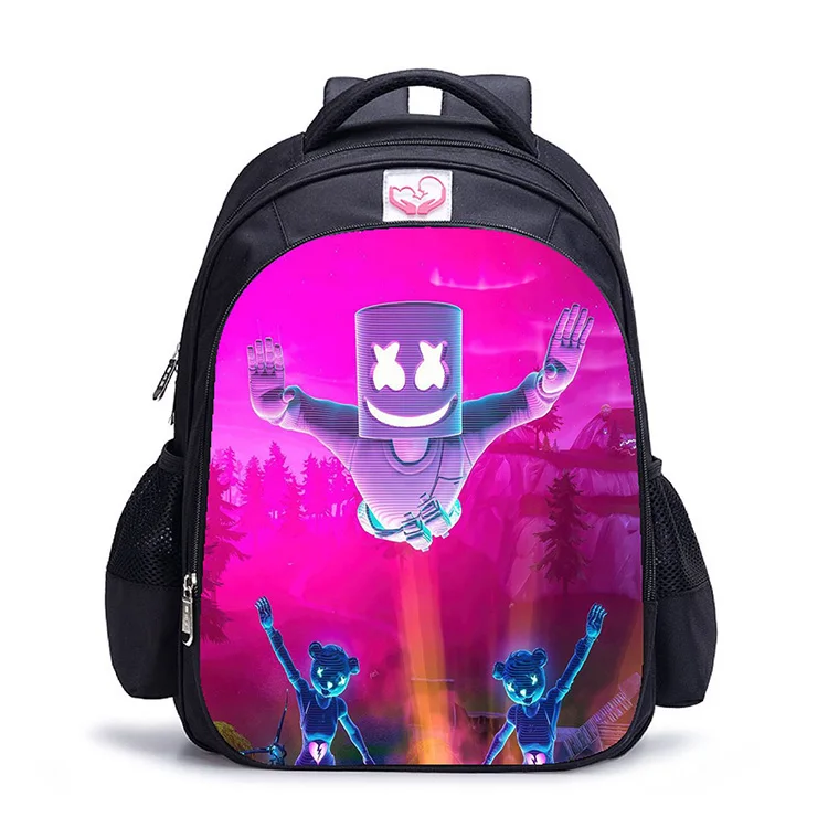 LUOBIWANG DJ Marshmellow рюкзак для школы подростков девочек и мальчиков водонепроницаемые школьные сумки для детей Mochila - Цвет: big14