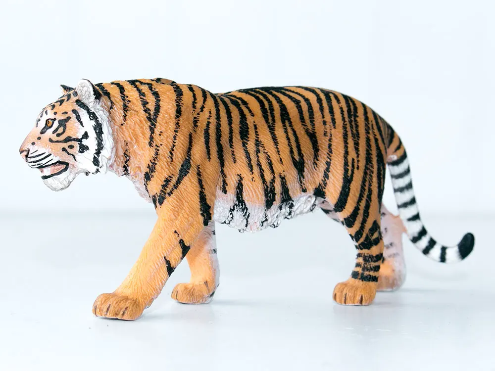 Schleich фигурка животного в дикой жизни Сибирский тигр пластиковая игрушка модель