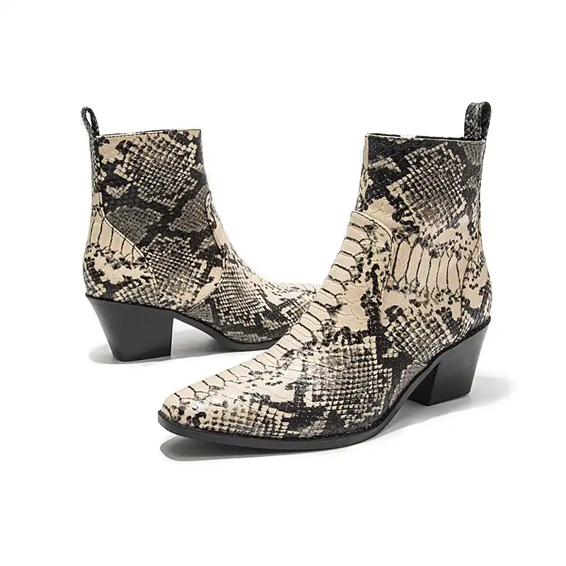 Venta > botas de piel de culebra > en stock