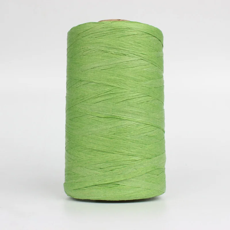 Summer Raffia Organic Straw Paper Yarn Rope for Crochet DIY Hat Bag 280M/Roll 