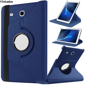 

Stylish PU Tablet Smart Cover For Samsung Galaxy Tab E 9.6 SM-T560 T560 T561 Case Wholesale Business 360 Rotation Flexible Cover