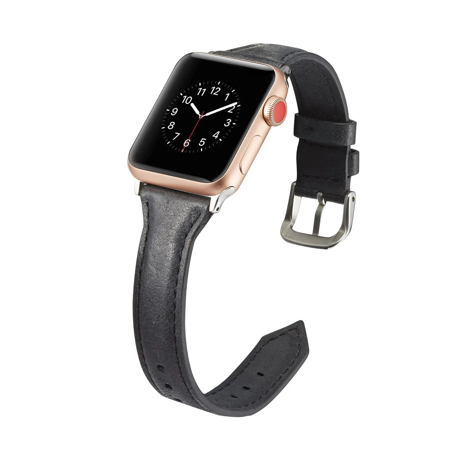Leather Strap for Apple watch band 44mm 40mm iwatch Series 5 4 42mm 38mm 3 2 4