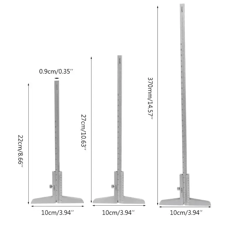 0-150 мм 200 мм 300 мм Глубина штангенциркуль 0,02 мм Точность глубина измерительный инструмент 35ED