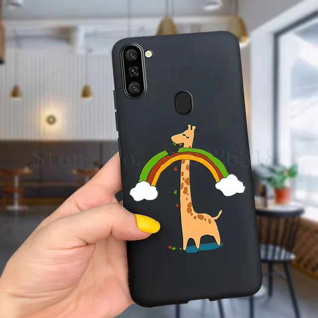 Shockproof Cartoon Silicone Phone Case For Samsung Galaxy A11 A 11 SM-A115F/DS 6.4
