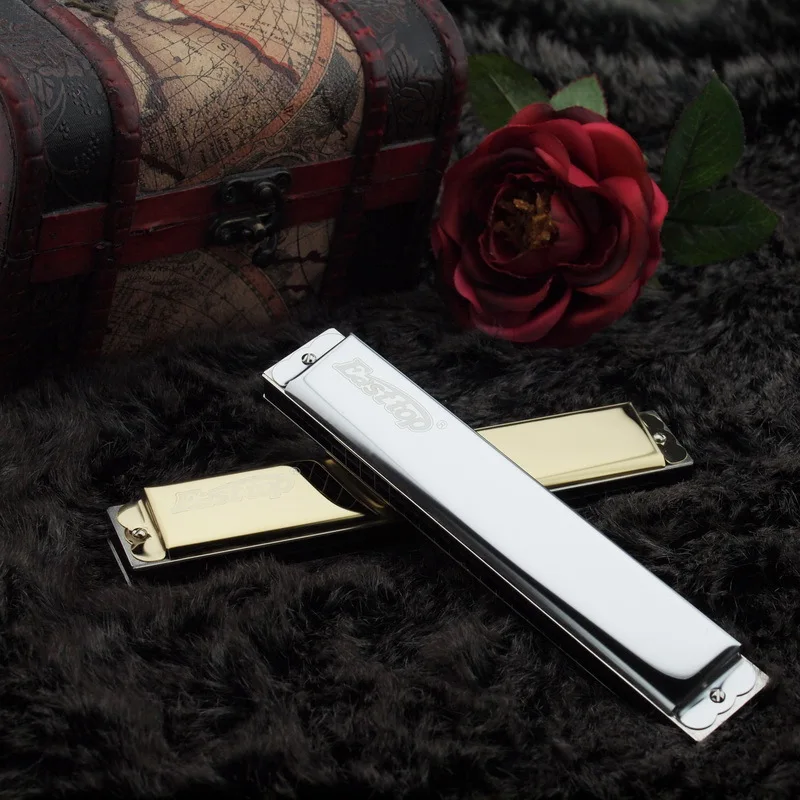

Germany-Tone Spring Harmonica for Beginners easttop 2403 7--