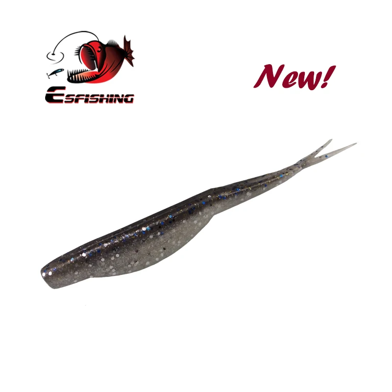 KESFISHING Minnow приманки супер Fluke 120 мм 6 штук рыболовная приманка мягкие Leurre souple Карп