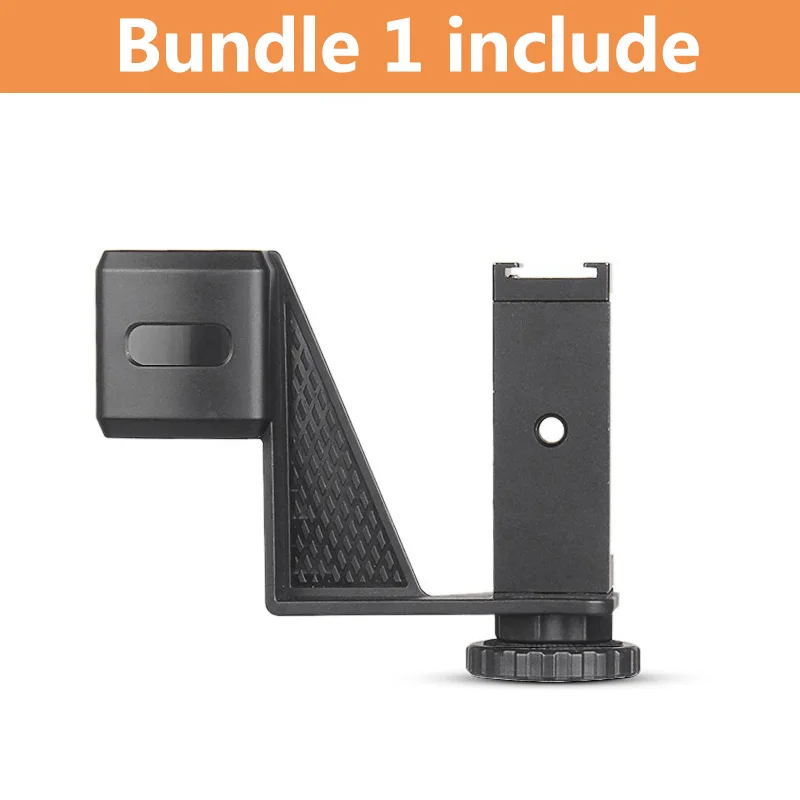 only Holder Набор держателей для телефона EACHSHOT для DJI OSMO Pocket с 1/4 винтовым отверстием и холодной обувью, чтобы включить аксессуары крепления - Цвет: only Holder
