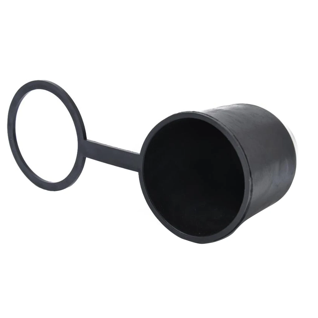 50mm Car Towbar Towball  Cap Towing Protective Cover Simple Push-on