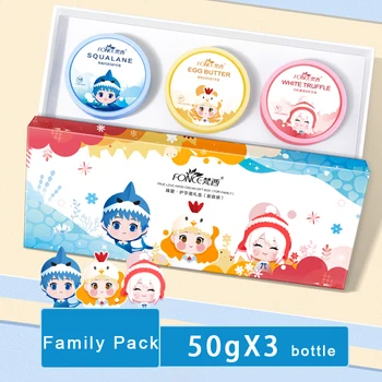 

3pcs FONCE Pack Three Color Hand Cream 50g Forchild Adult Gift Box Autumn Winter Nourishing moisturizing Repair Anti Cracking
