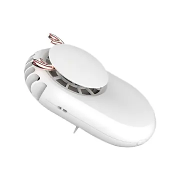 

Cute Handheld Rechargeable Portable Student Dormitory Desktop With Lanyard Hanging Neck Usb Small Fan