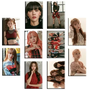 

10PCS/Set Kpop GWSN THE KEYS 4TH Album BAZOOKA Photocard Sticker Crystal Card Stickers