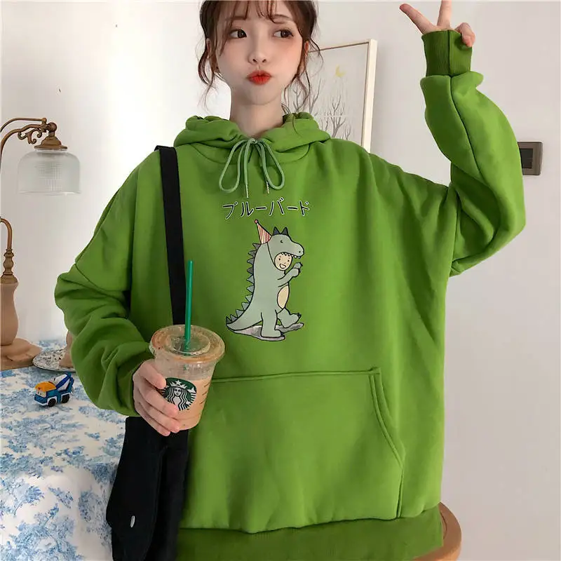

Autumn Winter Women Hooded Sweatshirt Women's Hoodies Pullover Long Sleeve Female Pullover Pocket Outwear Women Clothing