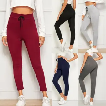 

Sexy Women's Leggings Stretchy High Waist Ruched Legging Butt Lift Pants Hip Push up Workout Stretch Capris Deporte Mujer hot