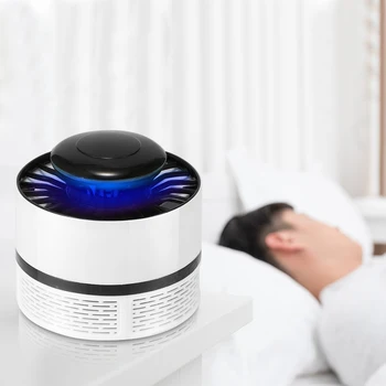 

Electric Mosquito Killer Lamp Radiationless Mosquito Killer Photocatalysis Mute Home LED Bug Zapper Insect Trap Anti Mosquito