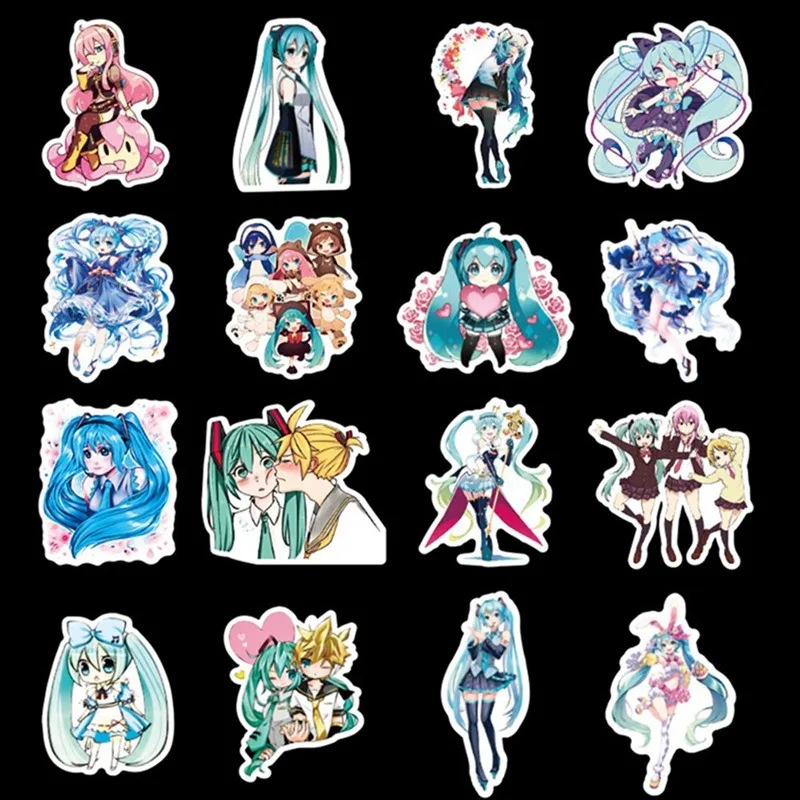 50Pcs Christmas Stickers Scrapbooking Kids Gift Toy Scrapbook Sticker Waterproof Stickers For Laptop Suitcase Fridge Skateboard