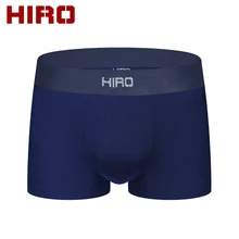 HIRO, сексуальное мужское нижнее белье, сетчатые трусы-боксеры, Cueca, Мужские дышащие мягкие хлопковые трусы, нижнее белье для мужчин, высокое качество
