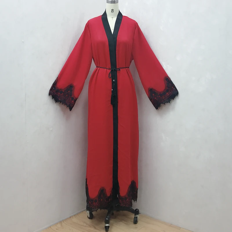 

A new line of women's Muslim cardigans and robes with diamond-encrusted irons and diamond-encrusted skirts is on sale on Aliexpr