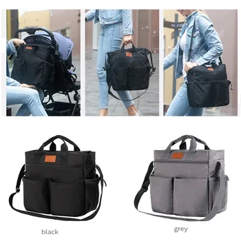 

Super Large Capacity Handbag Maternity Nappy Bag 1000D Nylon Waterproof Mummy Diaper Bag Big Baby Stroller Organizer Nursing Bag