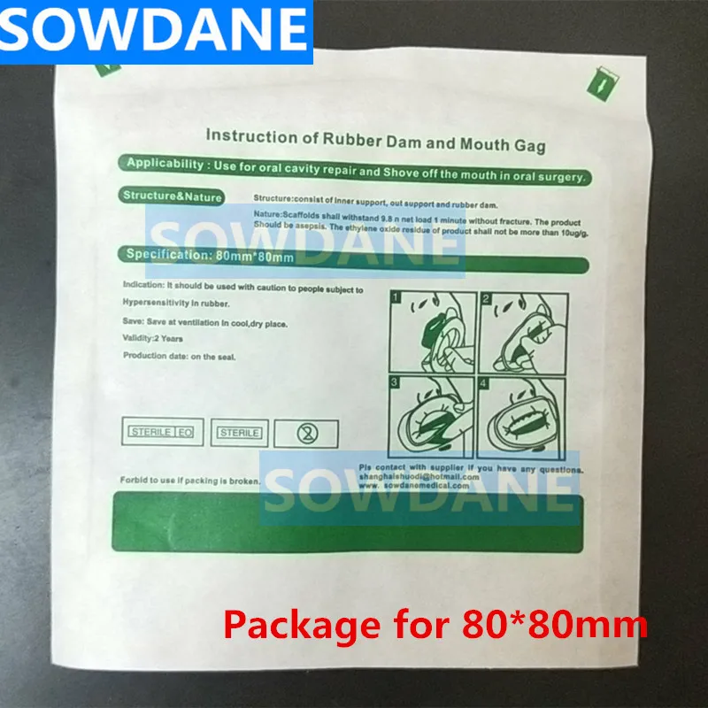 50 шт. ортодонтический Ретрактор для ухода за полостью рта|rubber dam|for teethlatex dental dam |