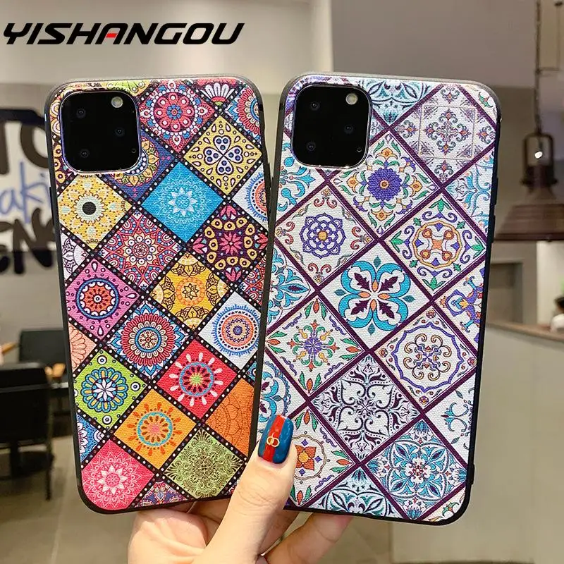 Ultra Fino Antichoque Mate Silicona Funda Blanda para IPHONE 11 8 7XS Max XR