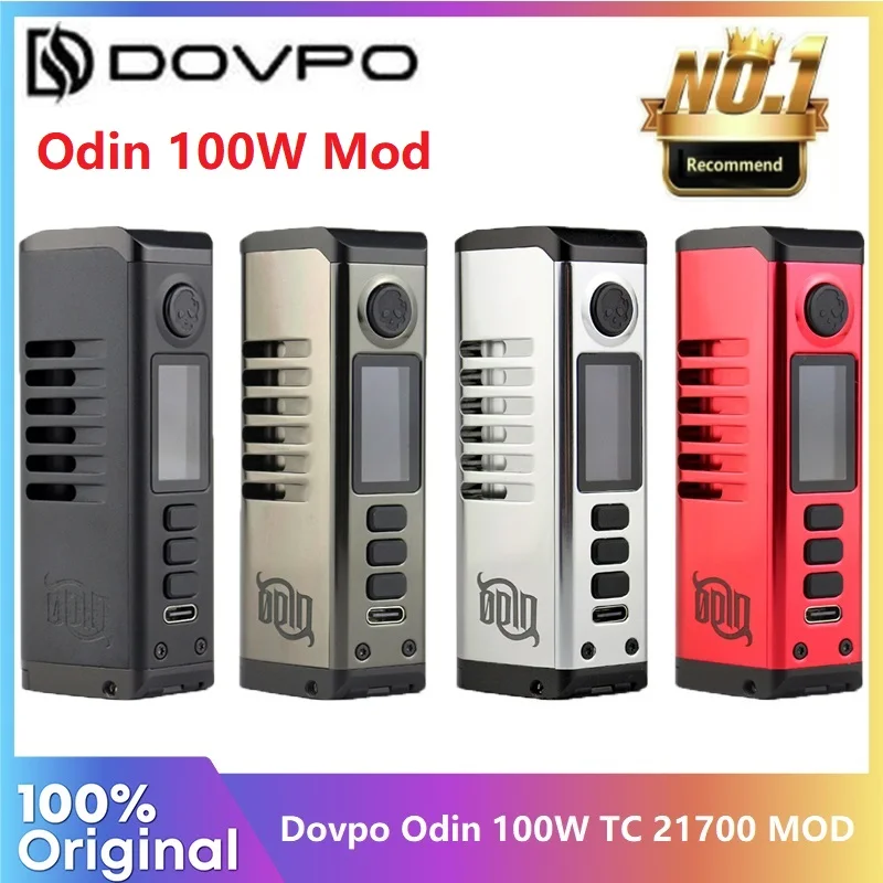 Оригинальный мод DOVPO Odin 100 Вт с питанием от одной батареи 18650/20700/21700 электронная