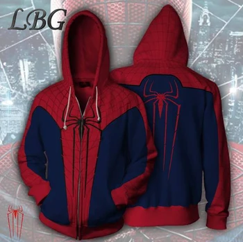 

Fashion Marvel Movie Spider-Man Expedition Family Role Playing Hoodie Avengers Unlimited Superhero Jumpsuit Hoodie Sweatshirt