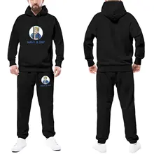 

Fallout Tracksuit Set Have A Day Style Sweatsuits Man Sweatpants and Hoodie Set Gym