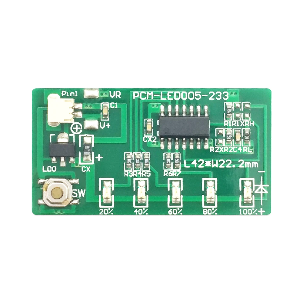 

PCM-LED005-233 (4S) Customized PCM BMS Protection Circuit Module for Li-ion Li-polymer Battery Pack