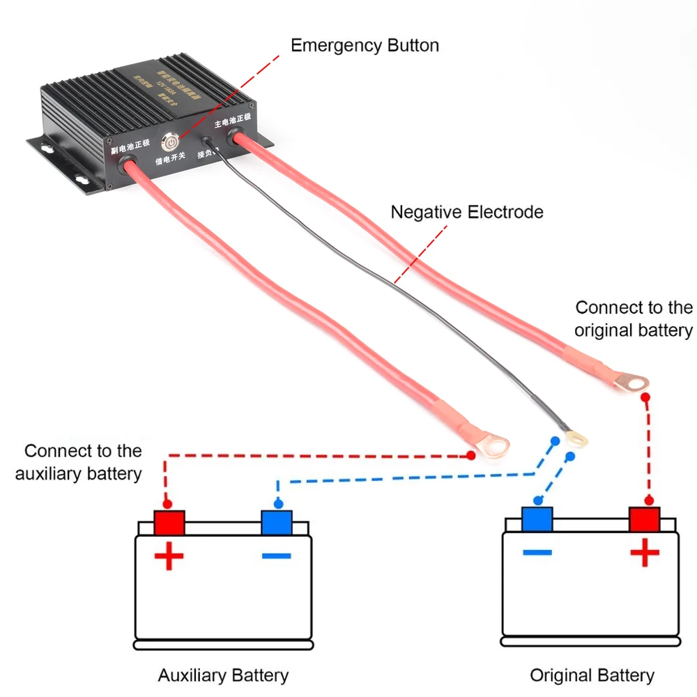 Automotive Dual Battery Isolator Relay 160A 12V ON/OFF Car Power Switch  Controller Universal Battery Protective Repair Tool|Car Switches & Relays|  - AliExpress