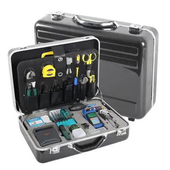 

Orientek TFS-40 FTTH Fiber Optic Tool Kit Optical Fiber Splicing Tool Kit Rainproof Optical Fiber Termination Tool Kit