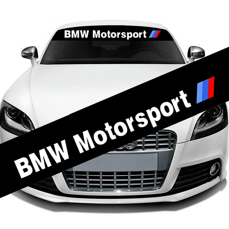 Наклейка на лобовое стекло автомобиля аксессуары для BMW E30 E36 E60 E46 E90 E71 E87 M3 M5 X3 X4 X5 X6