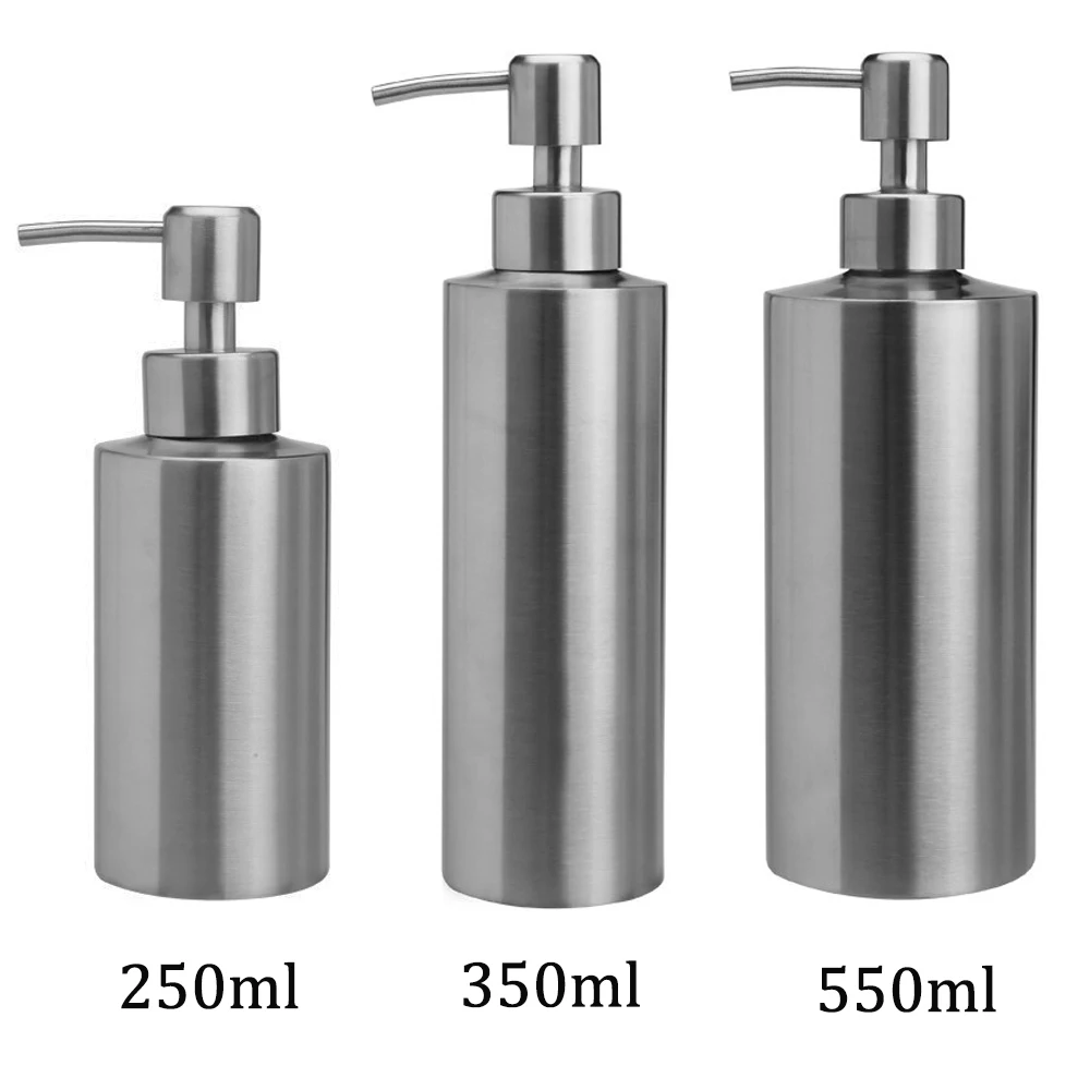 304 Stainless Steel Soap Dispenser Bottle Hand Sanitizer In Emulsion