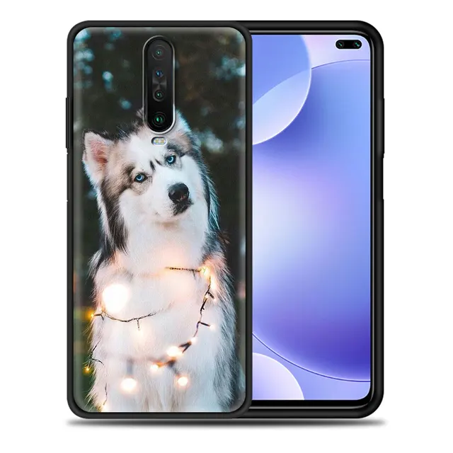 Alaskan Husky Dog Cute Puppy Boy Phone Case For Xiaomi Redmi Note 9S 9 8 10 Pro 8T 9C 9A 8A 7 K40 Silicone Smart Back Cover a6