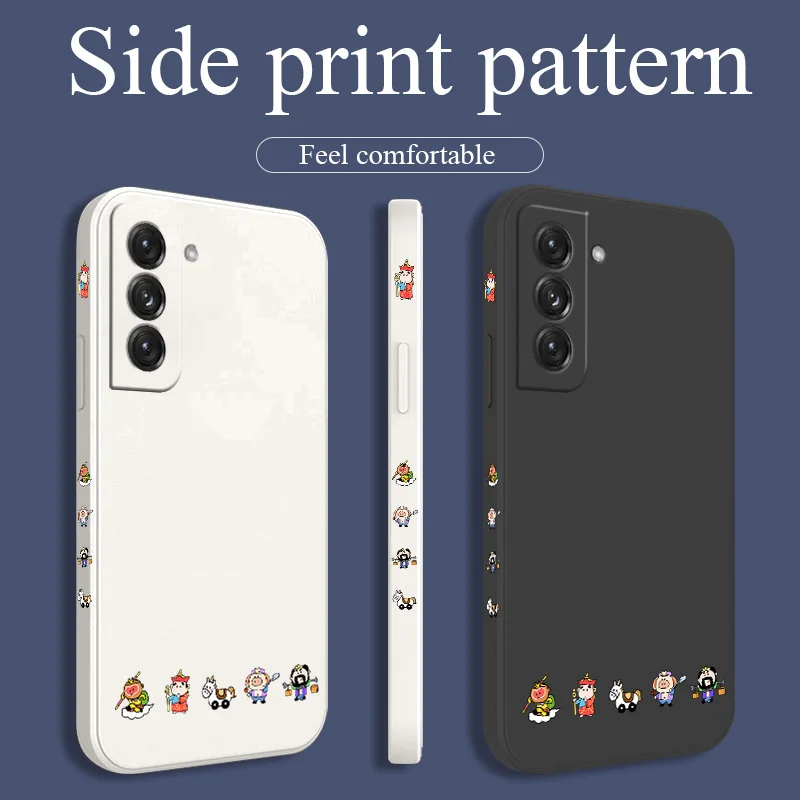 Classic Anime Phone Case For Samsung Galaxy S21 S20 FE S10 Note 20 10 Ultra Plus A72 A52 A42 A32 A71 A51 A41 A31 A21S 4G Cover